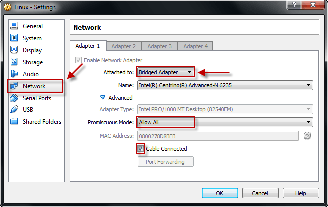 Promiscuous mode. Bridged Adapter VIRTUALBOX. VIRTUALBOX Network settings. Сетевой мост VIRTUALBOX. Bridge Adapter Pallet.